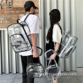 large hiking heavy duty transparent pvc clear backpack